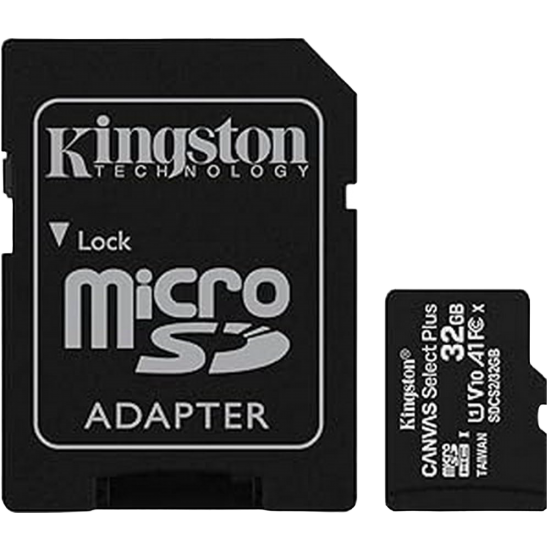 Card Memory Kingstone 32Gb Micro Sd With Adapter